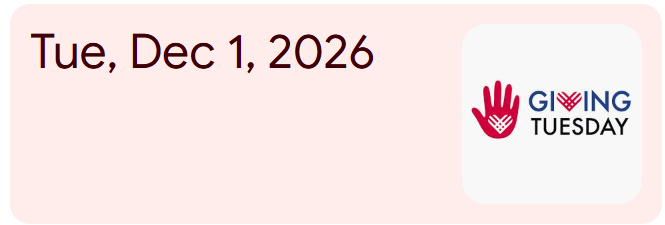 Giving Tuesday